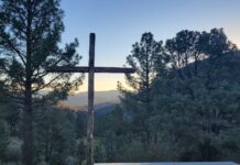 Cherished Teammates Lance Wood The Cross in the mountains