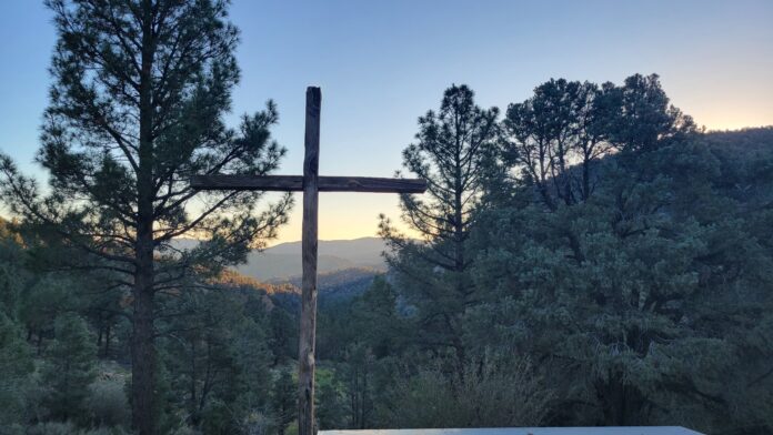 The Cross in the mountains