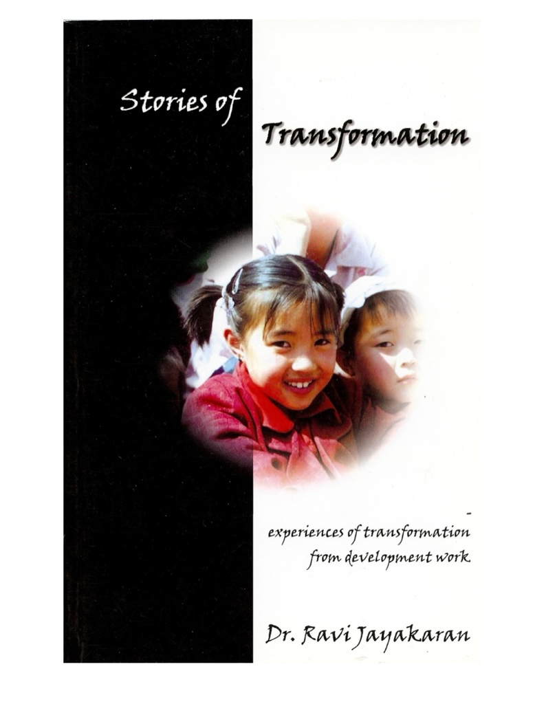Dr. Ravi Jayakaran - Inspirational Book - Stories of Transformation