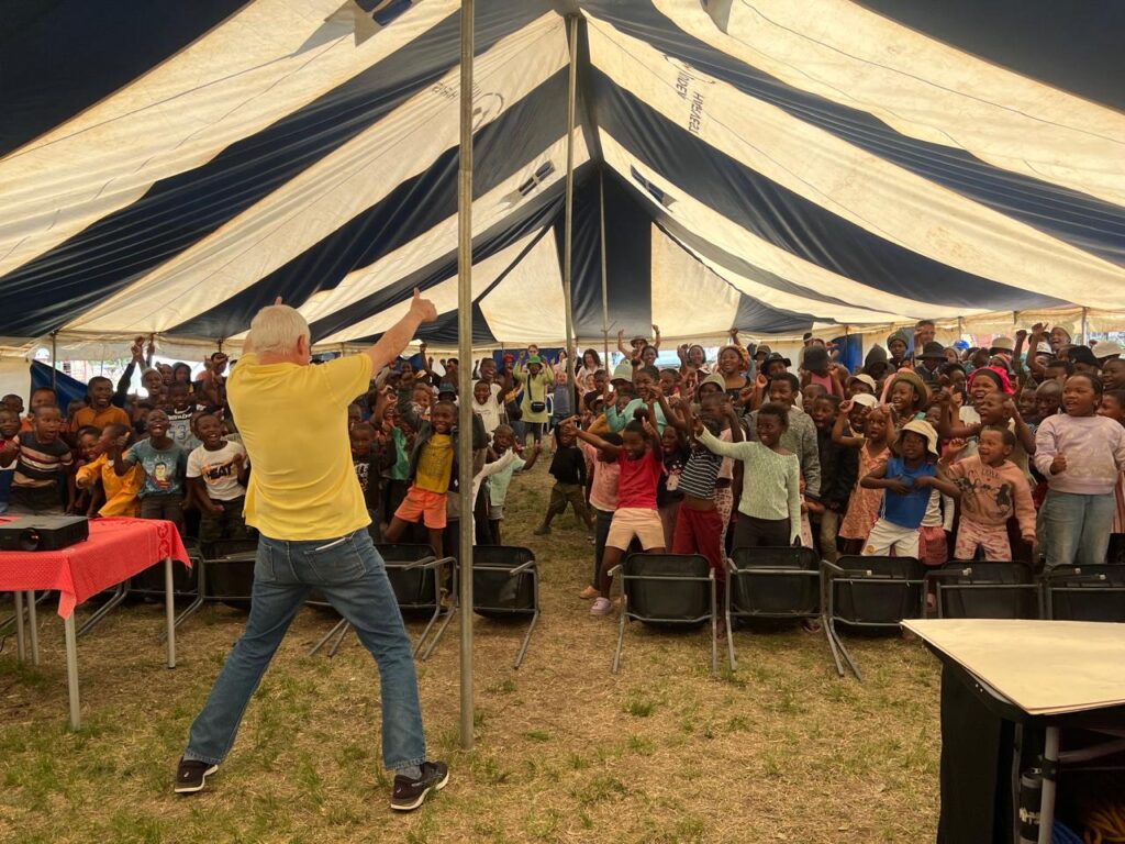 Neville Fannin Ministering